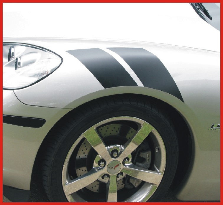 C6 Corvette Fender Stripes 2005-2013 all C6