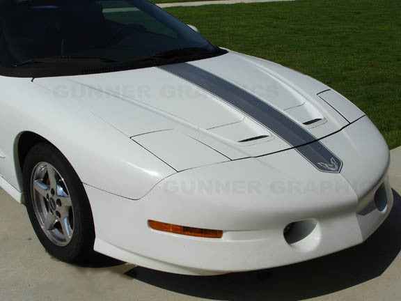 Trans AM Hood and Spoiler Stripe Kit 93-97  W/T-TOP Roof Stripe